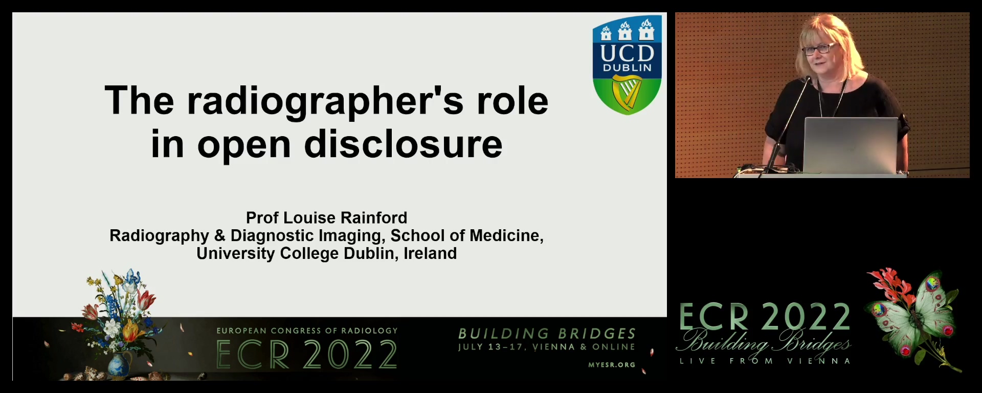 The radiographer's role in open disclosure - Louise A. Rainford, Dublin / IE