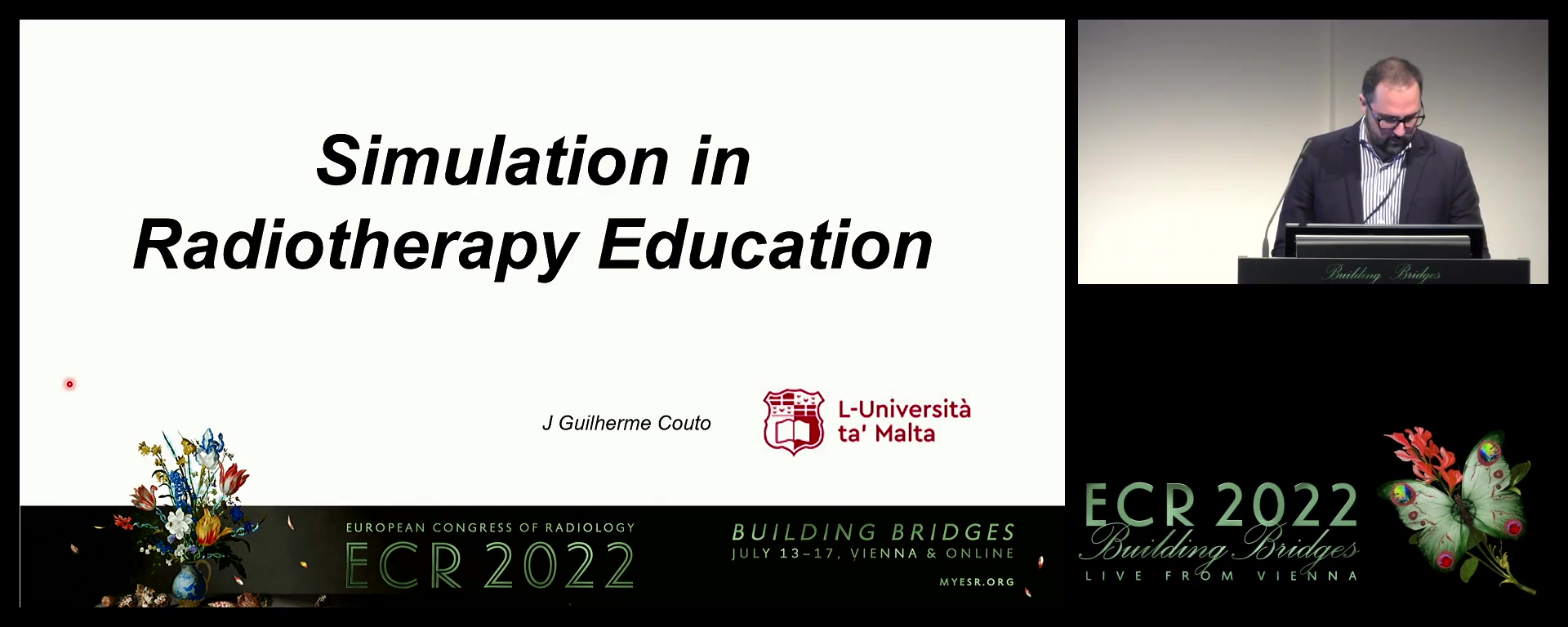 Simulation in radiotherapy education - Jose Guilherme Couto, Msida / MT