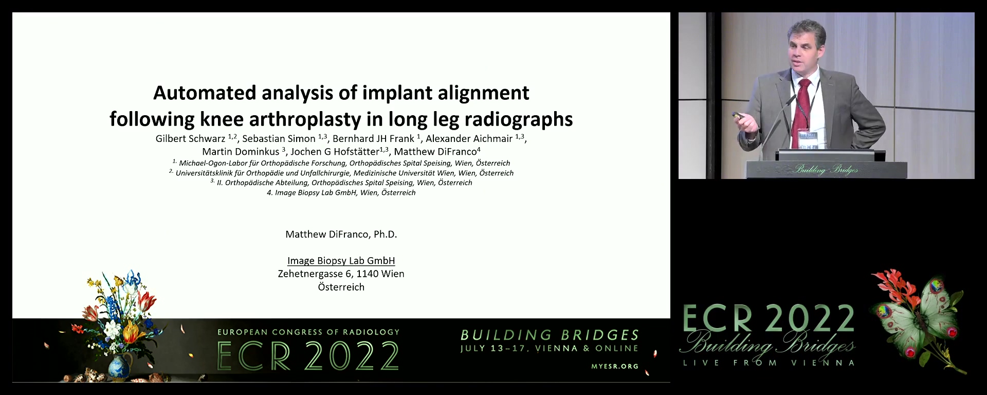 Automated analysis of implant alignment following total knee arthroplasty in long leg radiographs