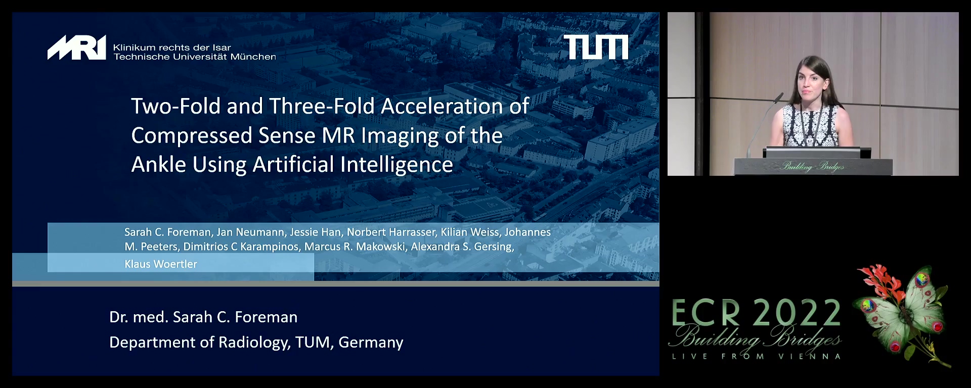 Two-fold and three-fold acceleration of compressed sense MR imaging of the ankle using artificial intelligence