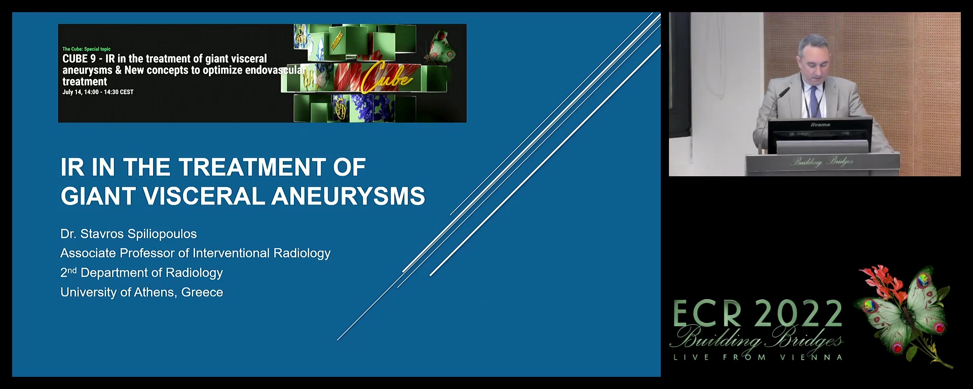 IR in the treatment of giant visceral aneurysms