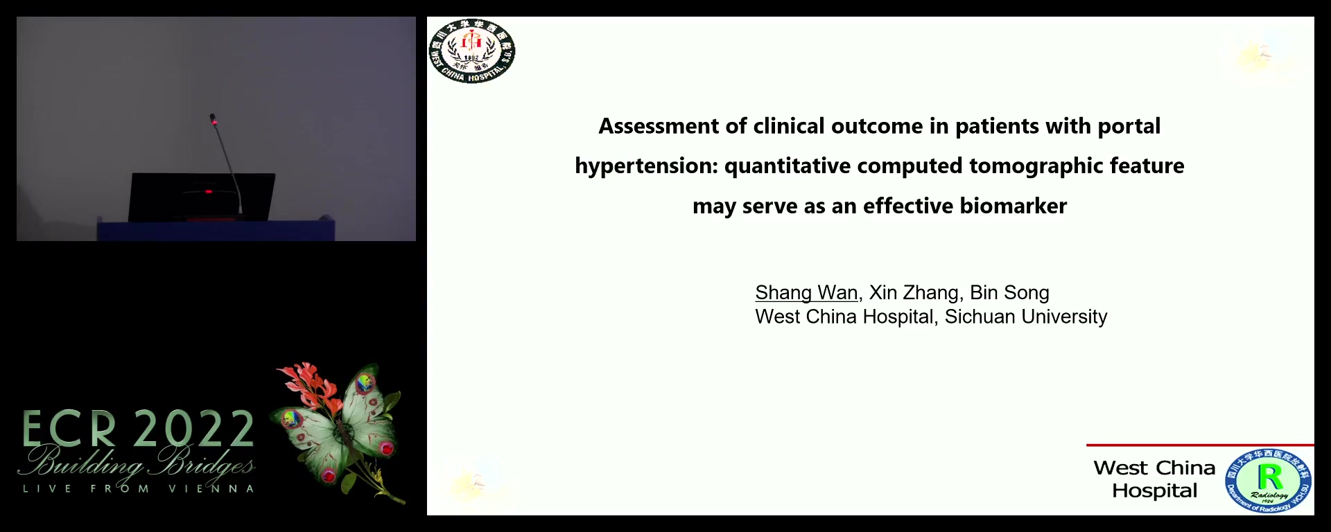 Assessment of clinical outcome in patients with portal hypertension: quantitative computed tomographic feature may serve as an effective biomarker - Shang Wan, Cheng DU / CN