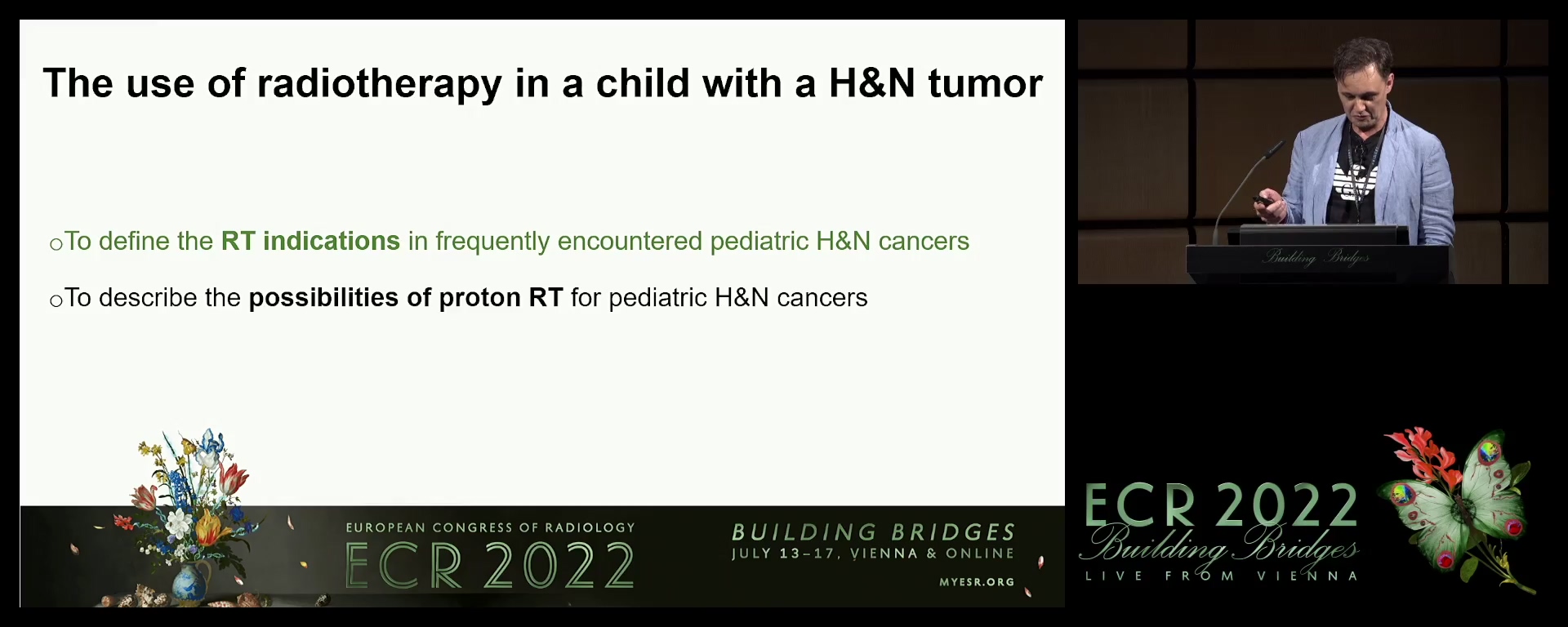 Use of radiation therapy in a child with a head and neck tumour