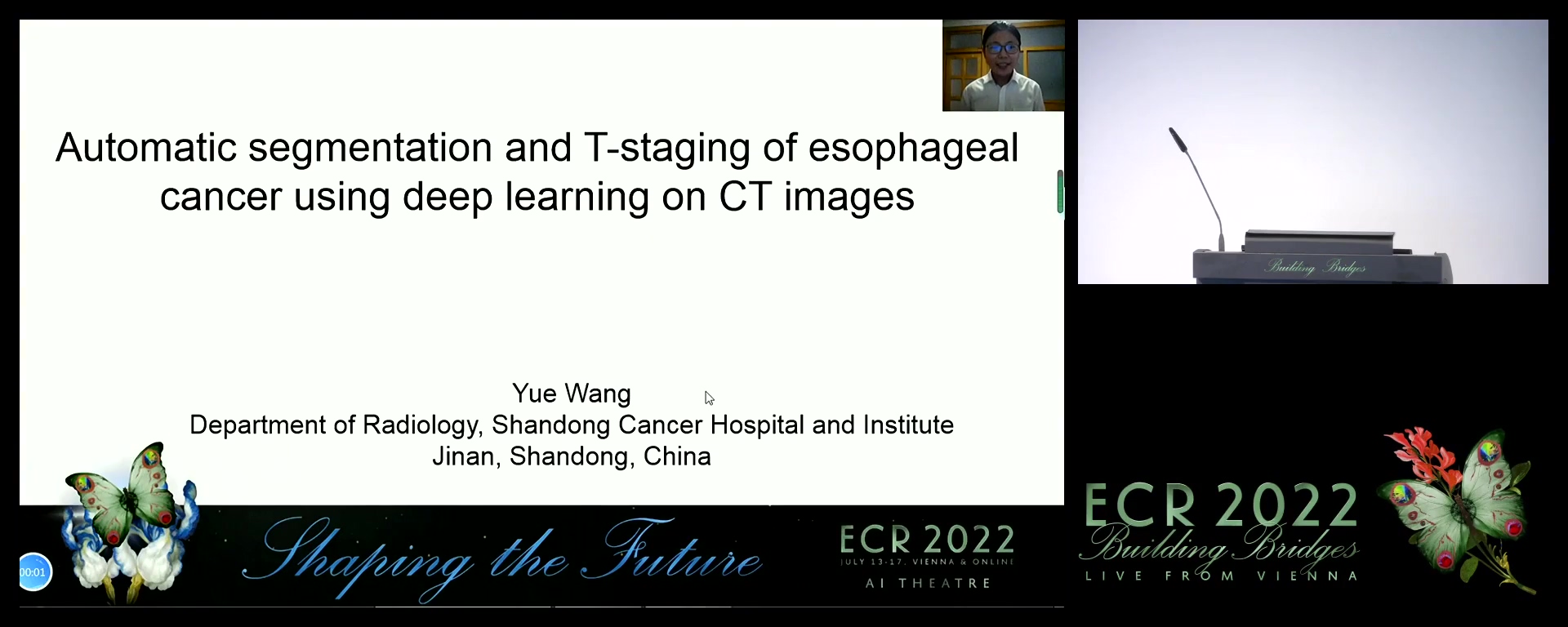 Automatic segmentation and T-staging of oesophageal cancer using deep learning on CT images