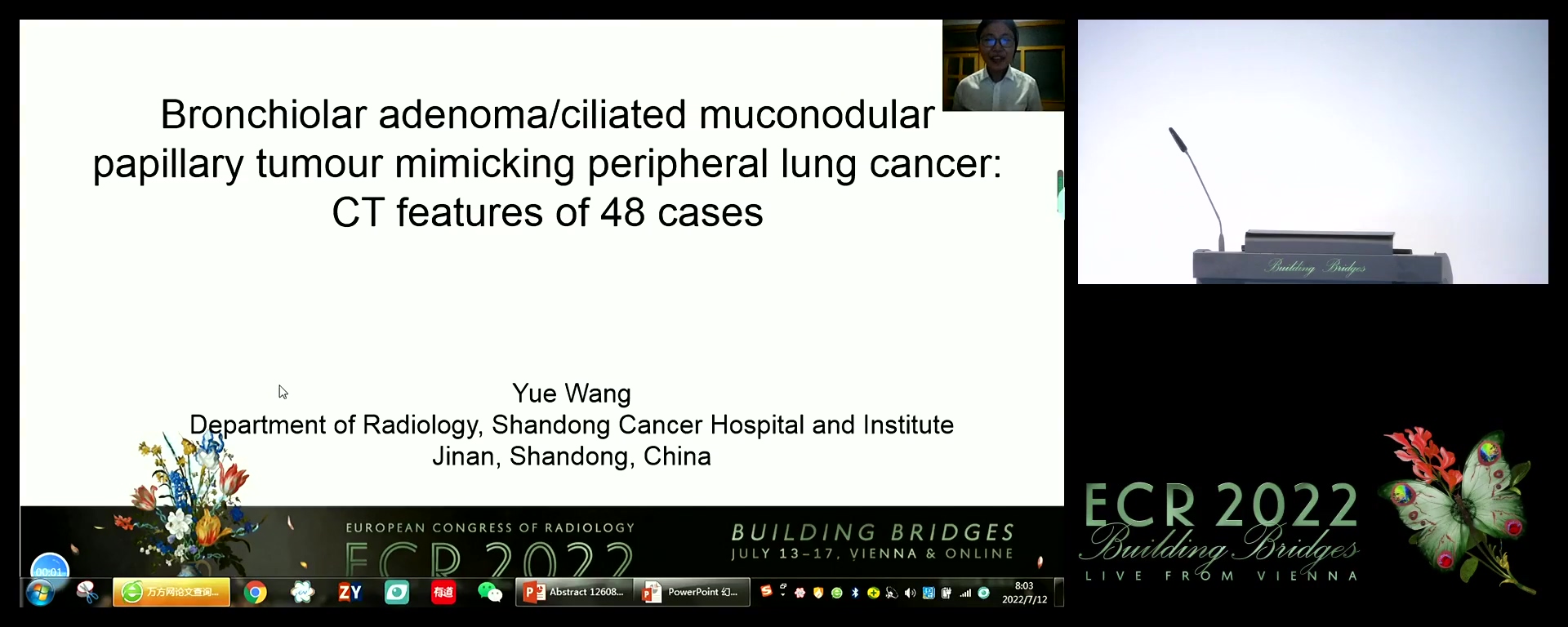 Bronchiolar adenoma/ciliated muconodular papillary tumour mimicking peripheral lung cancer: CT features of 48 cases