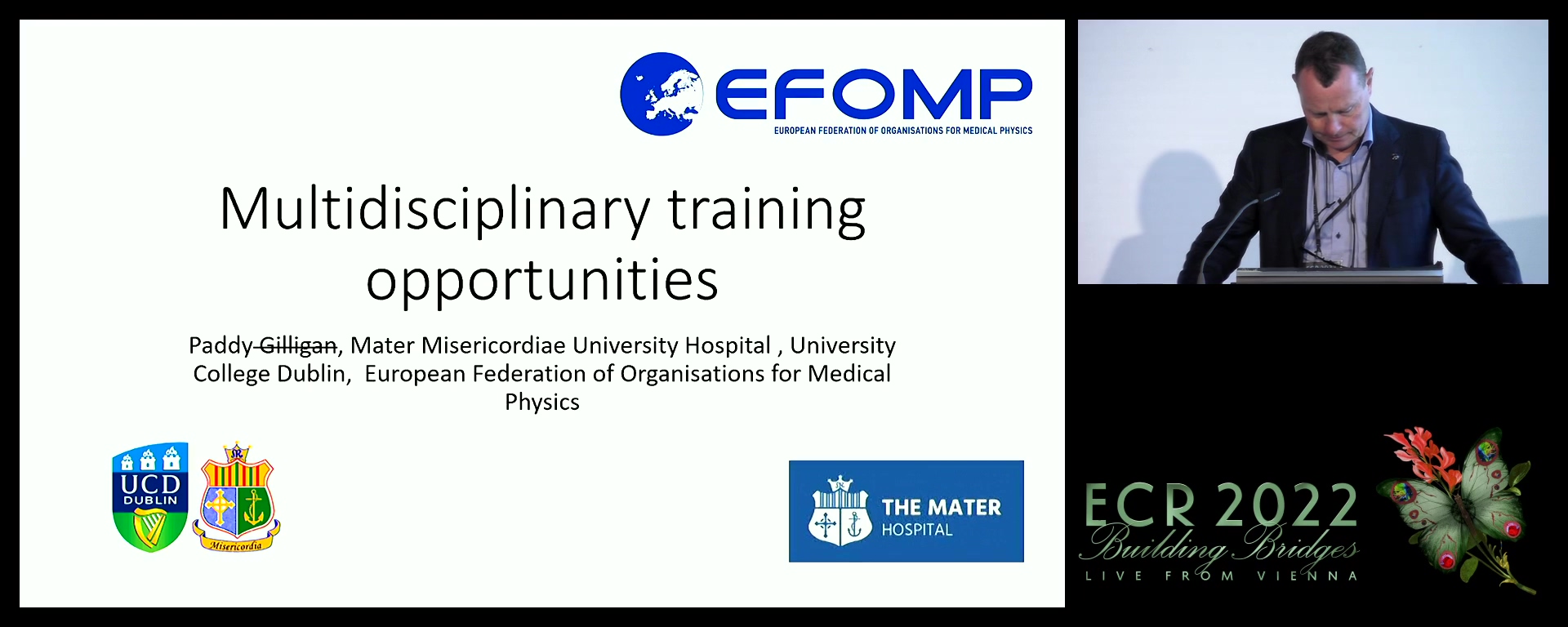 Multidisciplinary training opportunities - Paddy Gilligan, Dublin / IE, Shane J. Foley, Dublin / IE