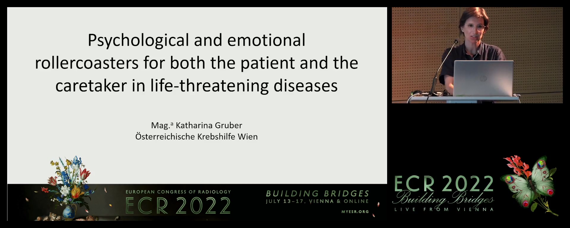 Psychological and emotional roller coasters both for the patient and caretaker in serious life-threatening diseases - Katharina Gruber, Vienna / AT