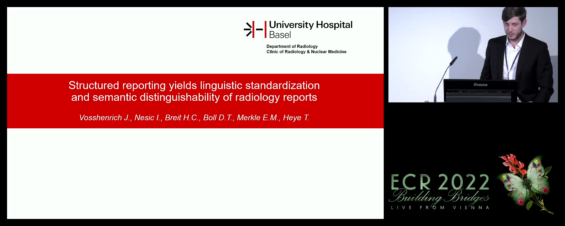 Structured reporting yields linguistic standardisation and semantic distinguishability of radiology reports