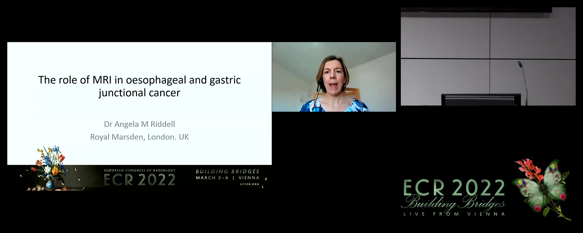 The role of MRI in oesophageal and gastric junctional cancer - Angela M. Riddell, London / UK