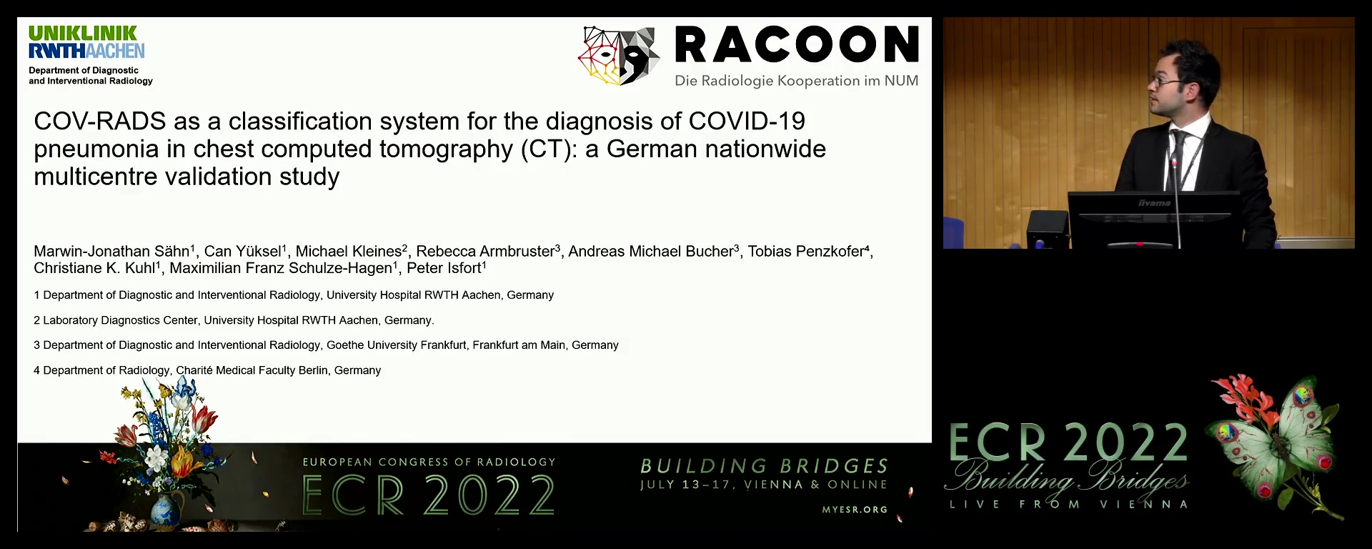 COV-RADS as a classification system for the diagnosis of COVID-19 pneumonia in chest computed tomography (CT), a german nationwide multicenter validation study