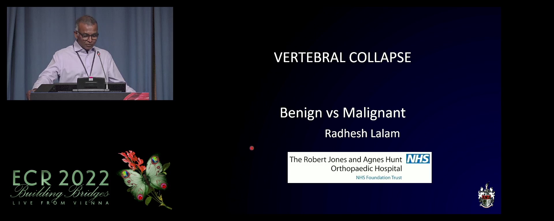 Vertebral body collapse - Radhesh Lalam, Oswestry / UK