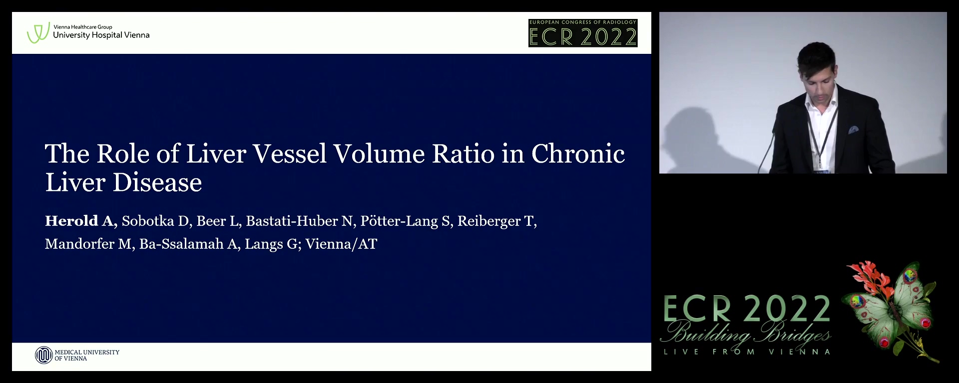 The role of liver vessel volume ratio in chronic liver disease - Alexander Herold, Vienna / AT