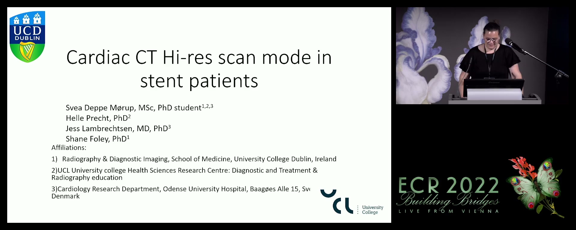 Cardiac CT Hi-res scan mode in stent patients - Svea Moerup, Odense / DK