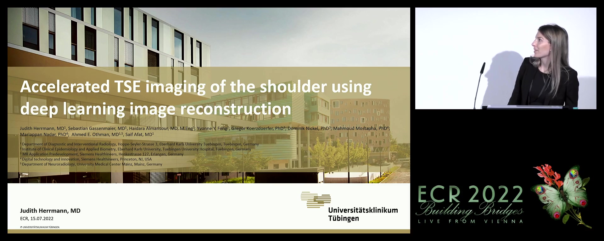 Accelerated TSE imaging of the shoulder using deep learning image reconstruction