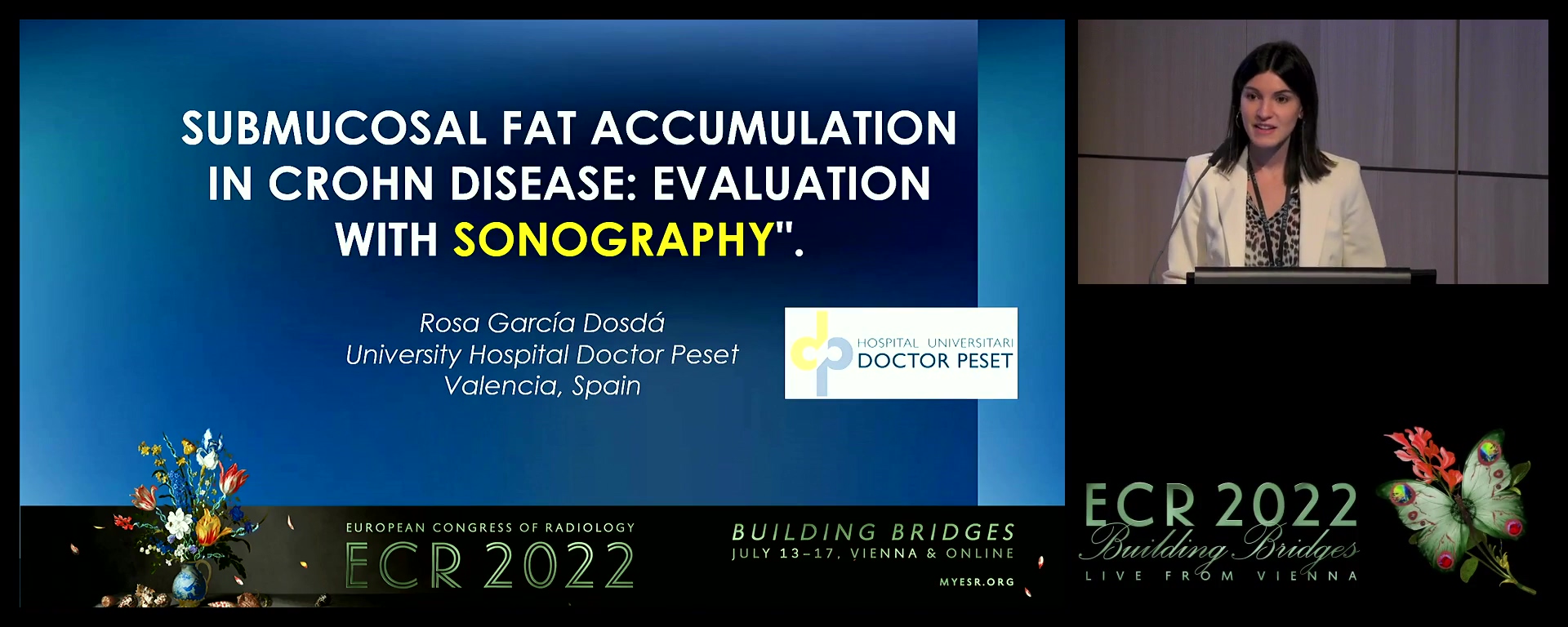 Submucosal fat accumulation in Crohn's disease: evaluation with sonography - Rosa Garcia Dosda, valencia / ES