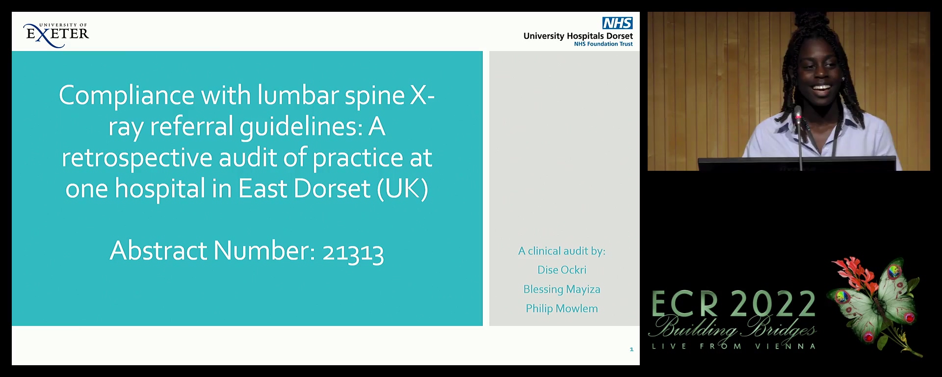 Compliance with lumbar spine X-ray referral guidelines: a retrospective audit of practice at one hospital in East Dorset (UK)