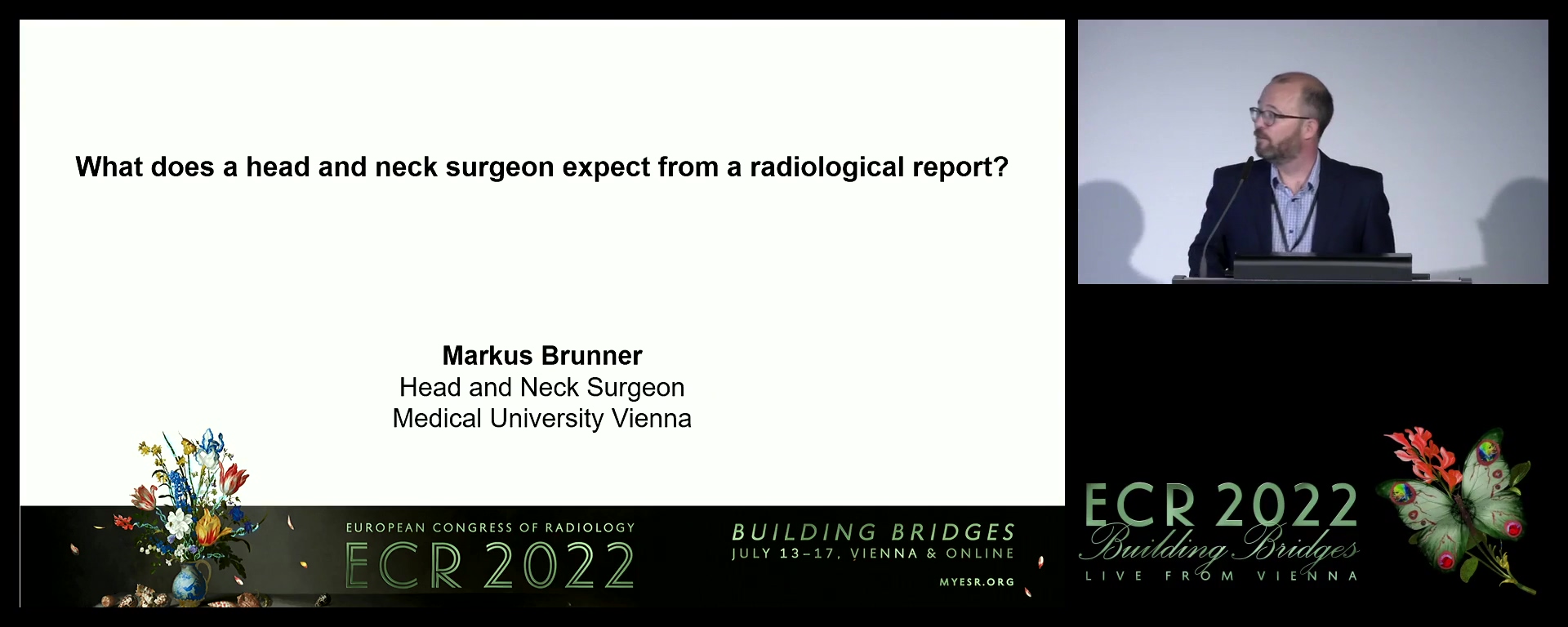 What does a head and neck surgeon expect from a radiological report