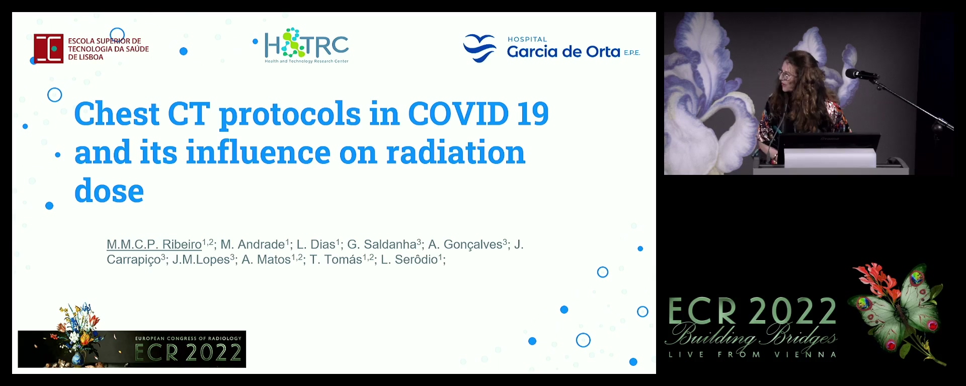 Chest CT protocols in COVID-19 and its influence on radiation dose - M. Margarida Ribeiro, Lisbon / PT
