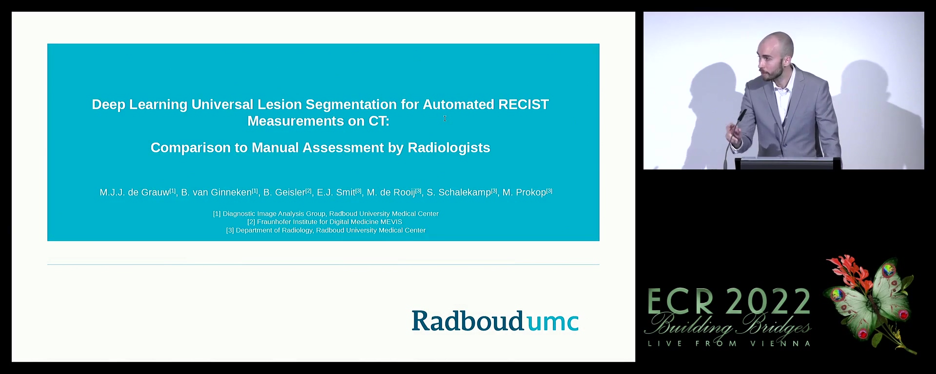 Deep learning universal lesion segmentation for automated RECIST measurements on CT: comparison to manual assessment by radiologists