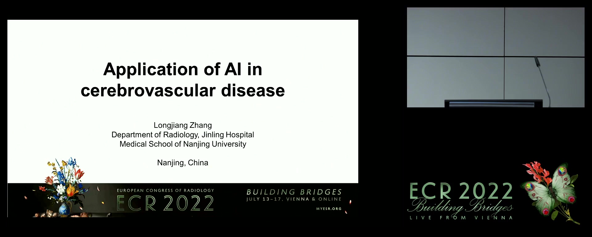 Application of AI in cerebrovascular disease: perspective from China - Long Jiang Zhang, Nanjing / CN