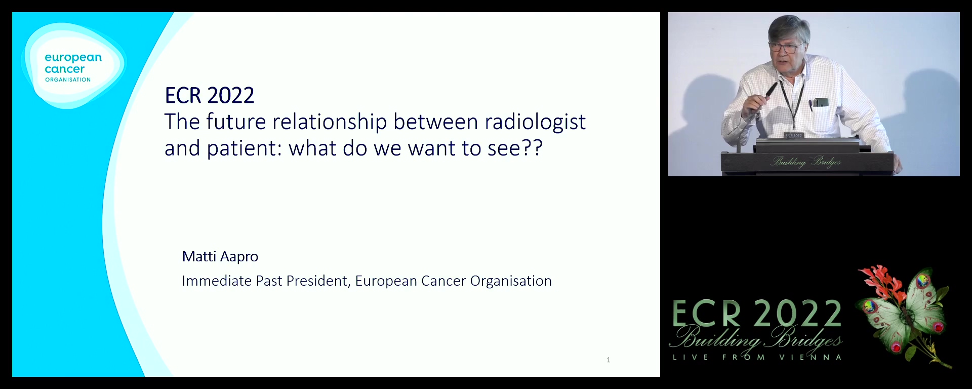 Oncologist and radiologist: all hands on the tumour - Matti Aapro, Genolier / CH
