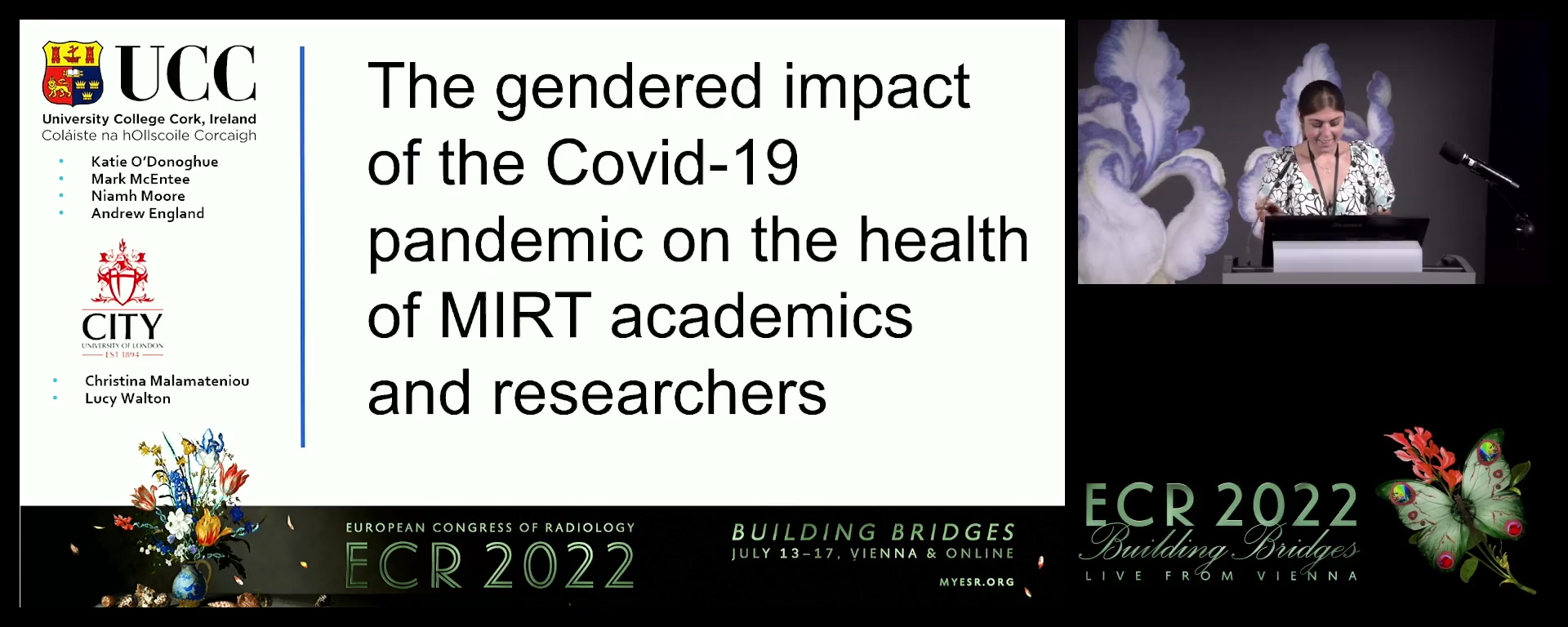 The gendered impact of the Covid-19 pandemic on medical imaging and radiation therapy academics - Katie O'Donoghue, Cork / IE