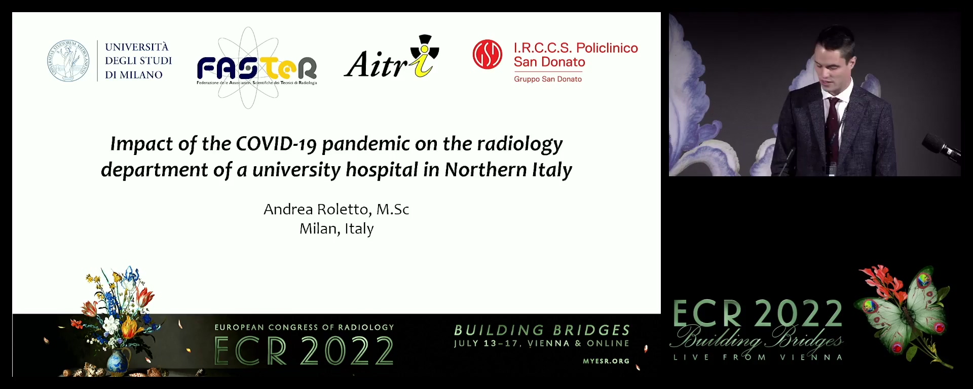 Impact of the COVID-19 pandemic on the radiology department of a university hospital in Northern Italy - Andrea Roletto, Milan / IT