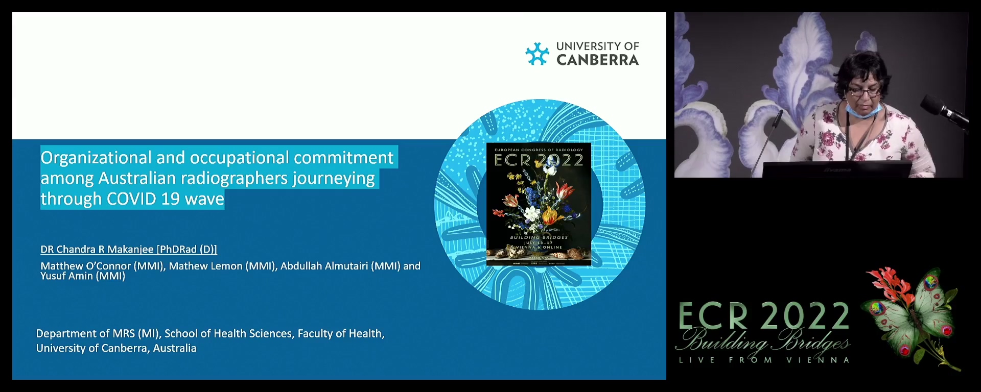 Organisational and occupational commitment among Australian radiographers journeying through COVID-19 - Chandra Makanjee, Bruce / AU