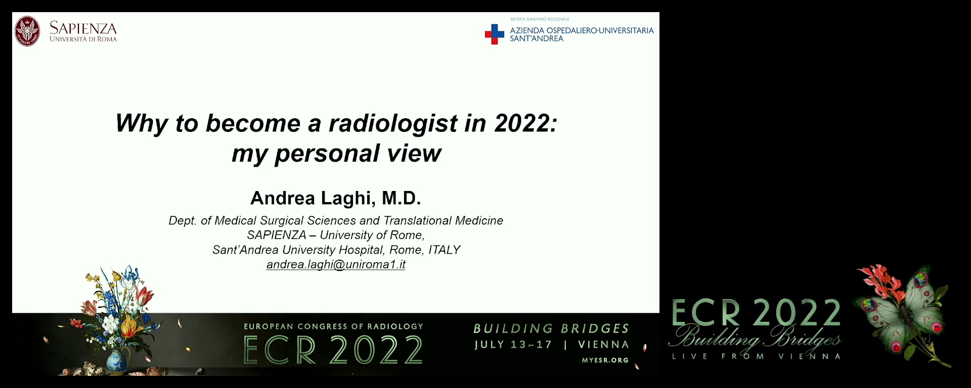 Why to become a radiologist in 2022?: my personal view