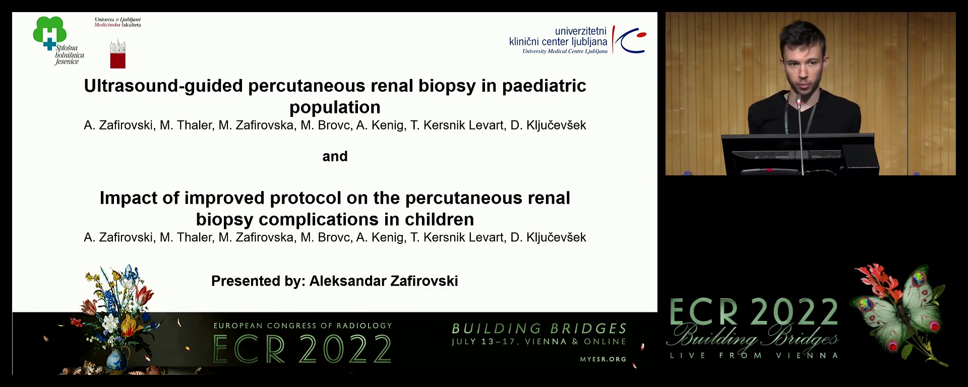 Ultrasound-guided percutaneous renal biopsy in paediatric population - Aleksandar Zafirovski, Kočevje / SI