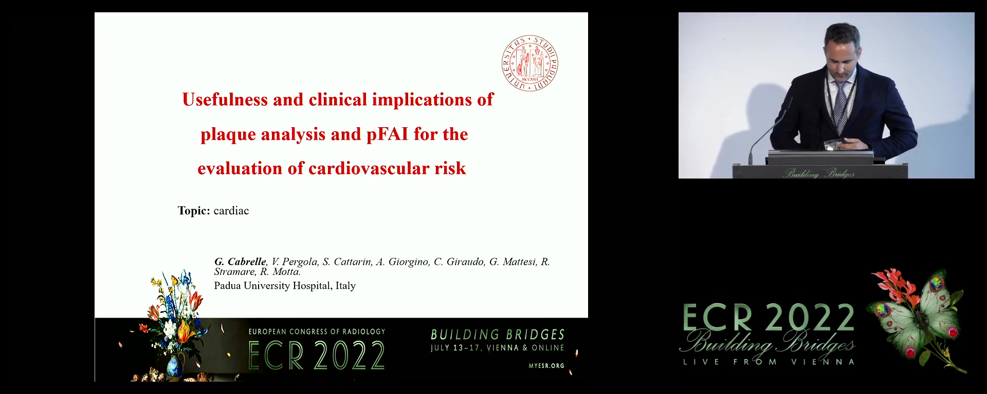 Usefulness and clinical implications of plaque analysis and pFAI for the evaluation of cardiovascular risk - Giulio Cabrelle, Padua / IT