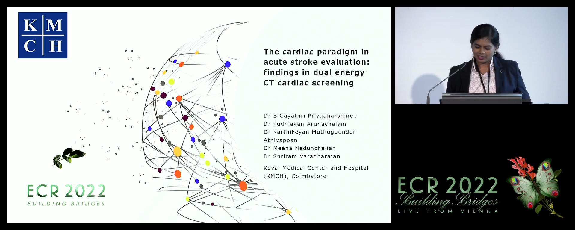 The cardiac paradigm in acute stroke evaluation: findings in dual energy CT cardiac screening - Gayathri Priyadharshinee, Coimbatore, Tamil Nadu / IN