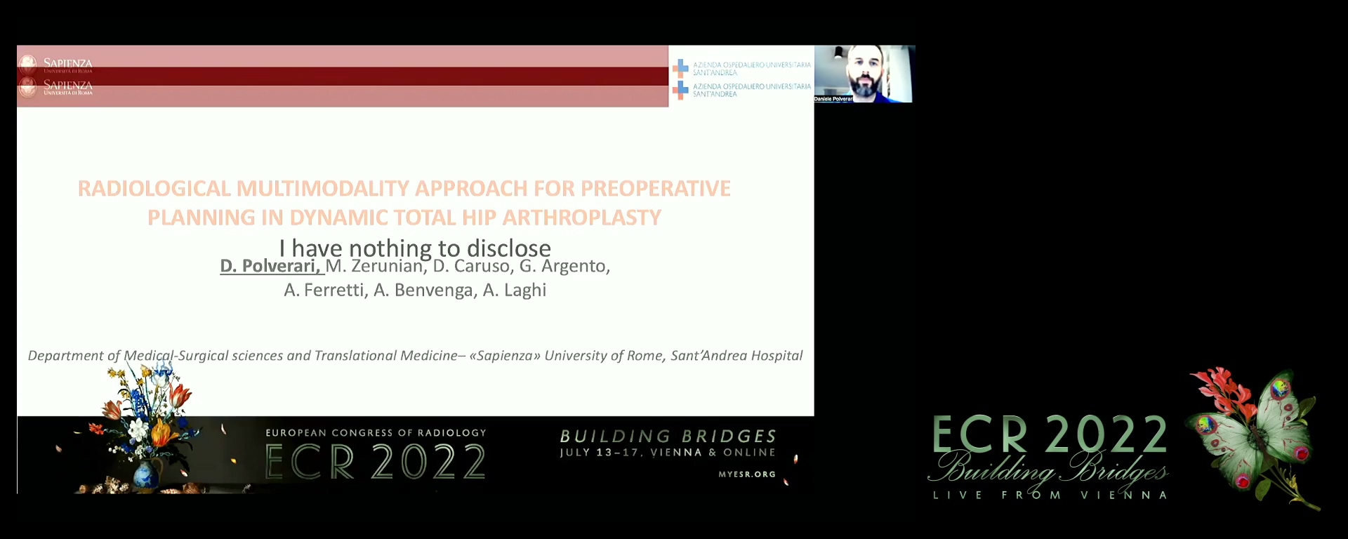 Radiological multimodality approach for preoperative planning in dynamic total hip arthroplasty - Daniele Polverari, Rome / IT