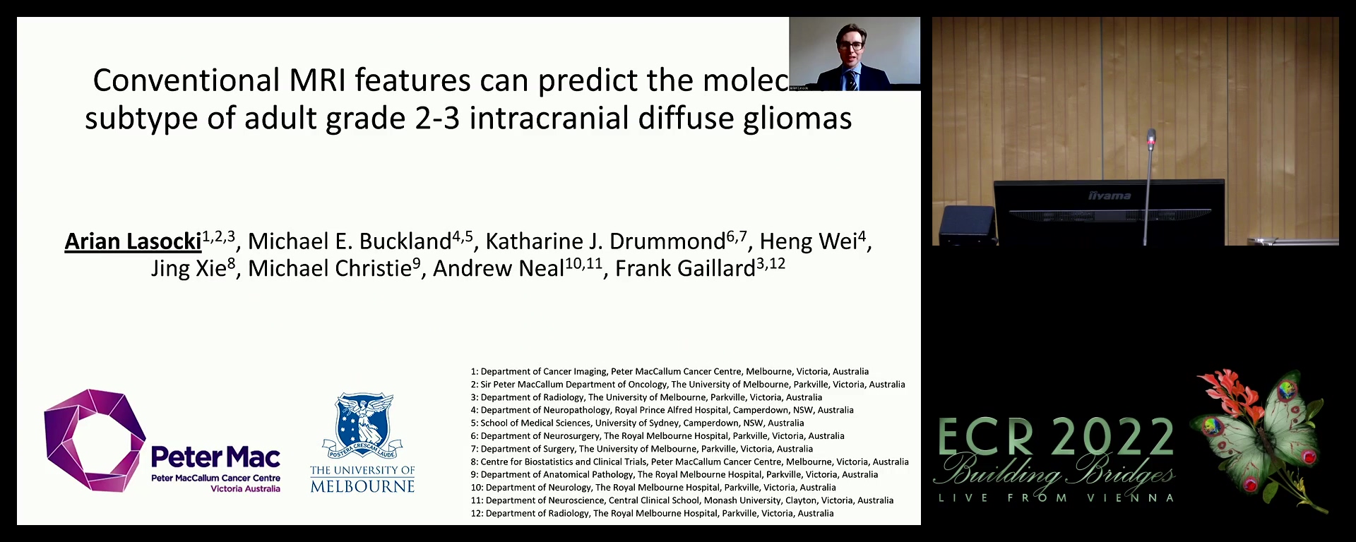 Conventional MRI features can predict the molecular subtype of adult grade 2-3 intracranial diffuse gliomas