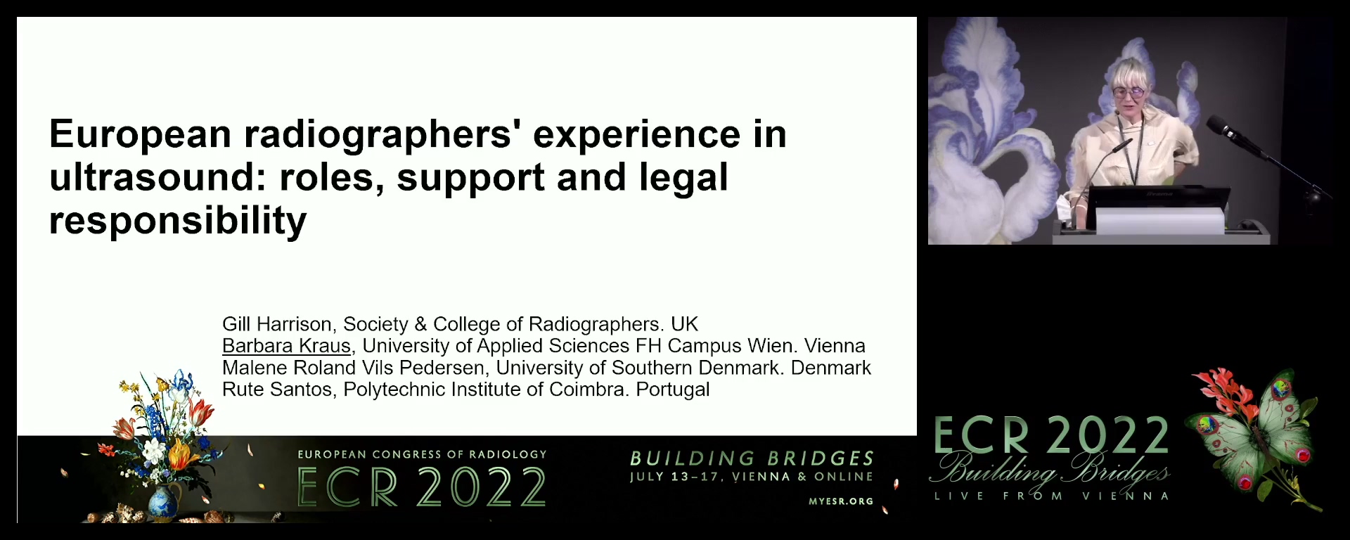 European radiographers' experience in ultrasound: roles, support and legal responsibility - Barbara Kraus, Wolkersdorf / AT