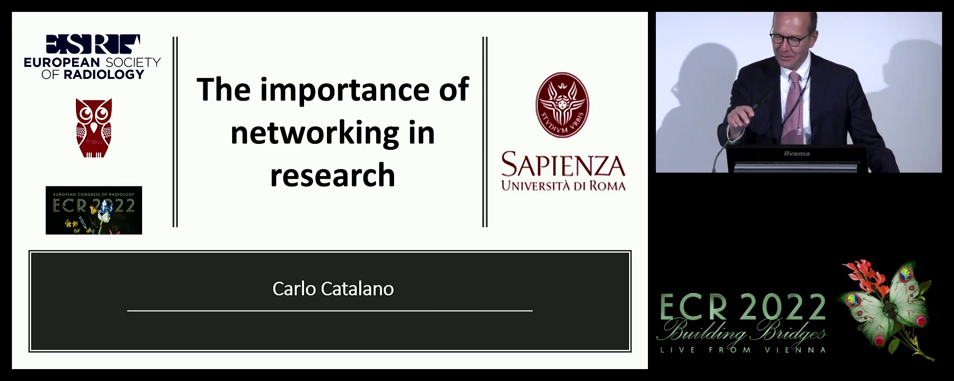 The importance of networking in research - Carlo Catalano, Rome / IT