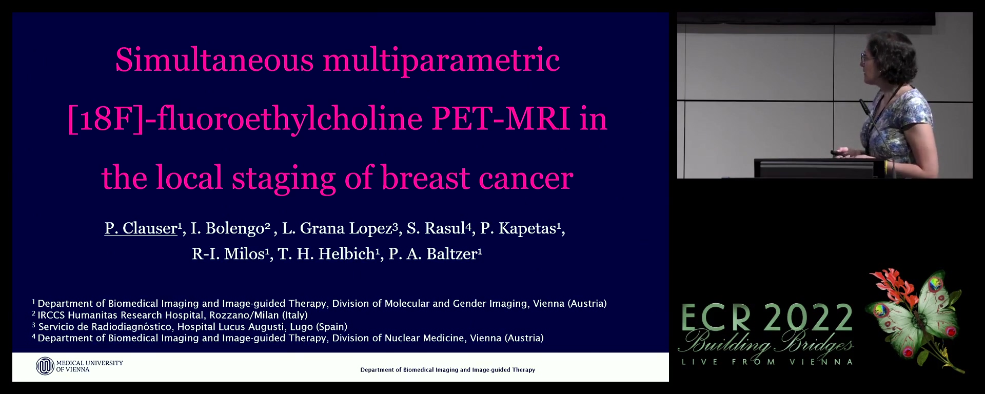 Simultaneous multiparametric [18F]-fluoroethylcholine PET-MRI in the local staging of breast cancer