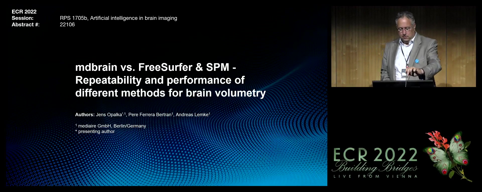 mdbrain vs. FreeSurfer & SPM: repeatability and performance of different methods for brain volumetry