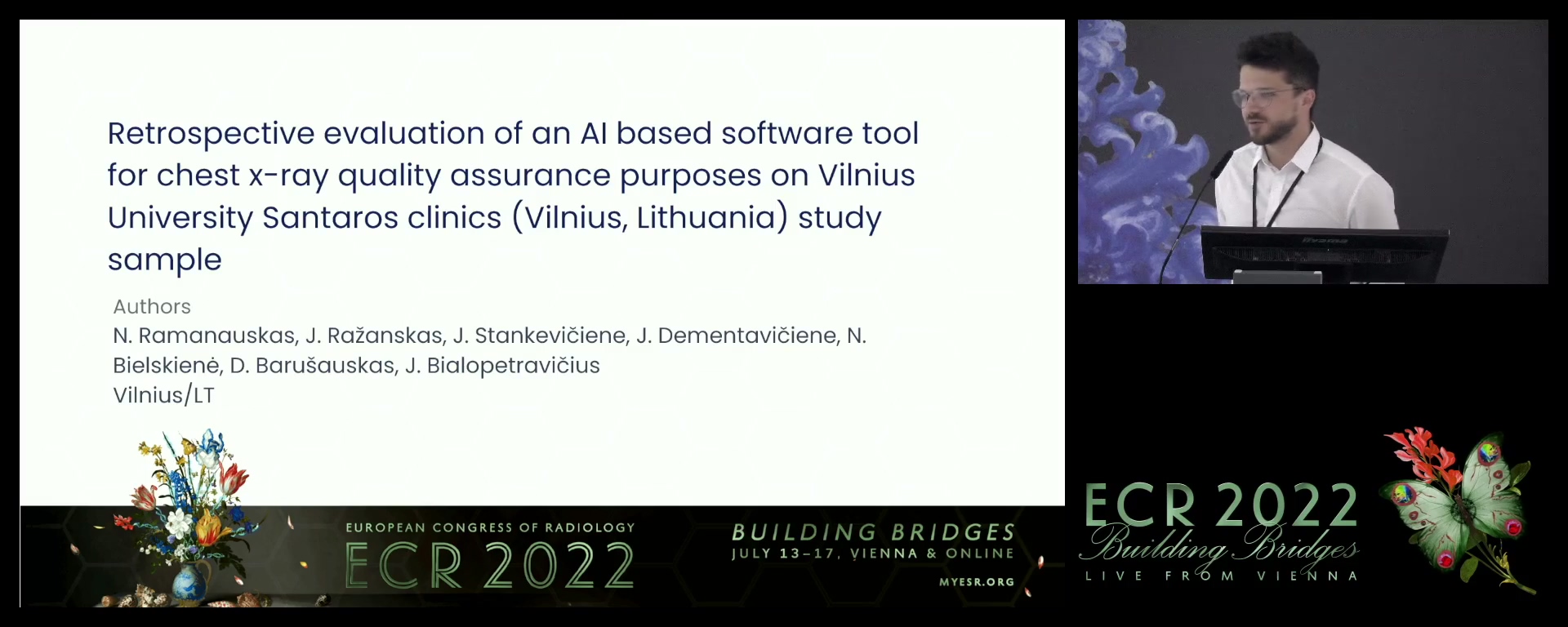 Retrospective evaluation of an AI based software tool for chest x-ray quality assurance purposes on Vilnius University Santaros clinics (Vilnius, Lithuania) study sample