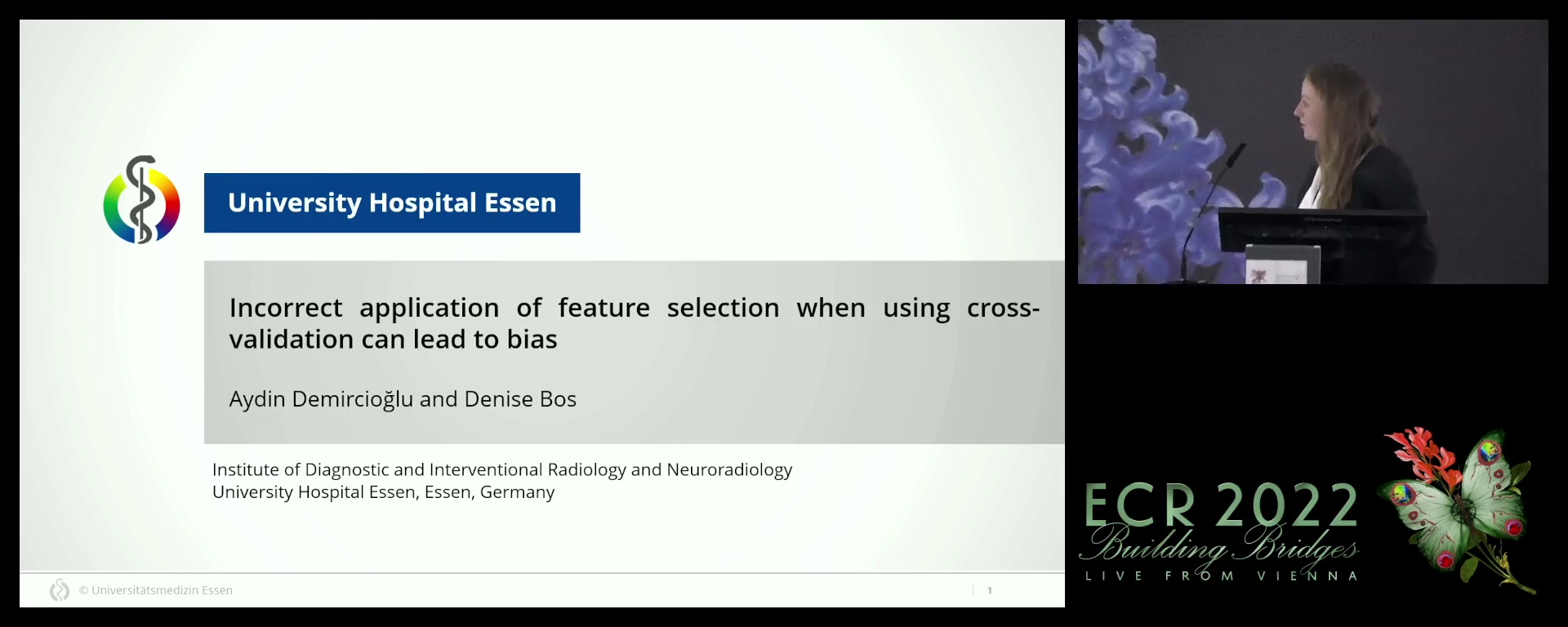 Incorrect application of feature selection when using cross-validation can lead to bias