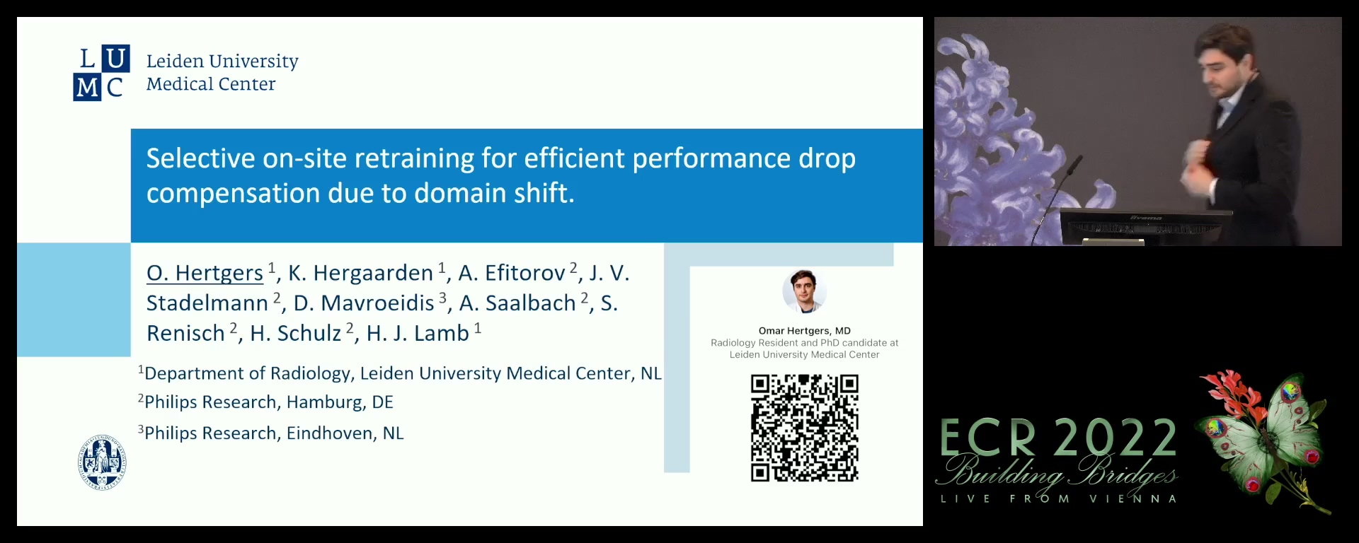 Selective ONSITE retraining for efficient performance drop compensation due to domain shift