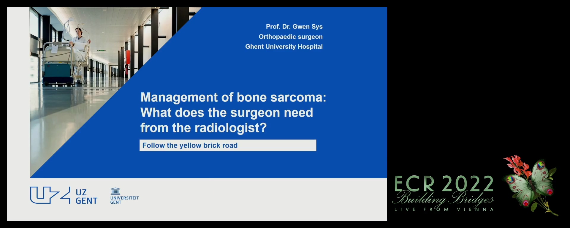 What does the oncologic orthopaedic surgeon need from the radiologist?