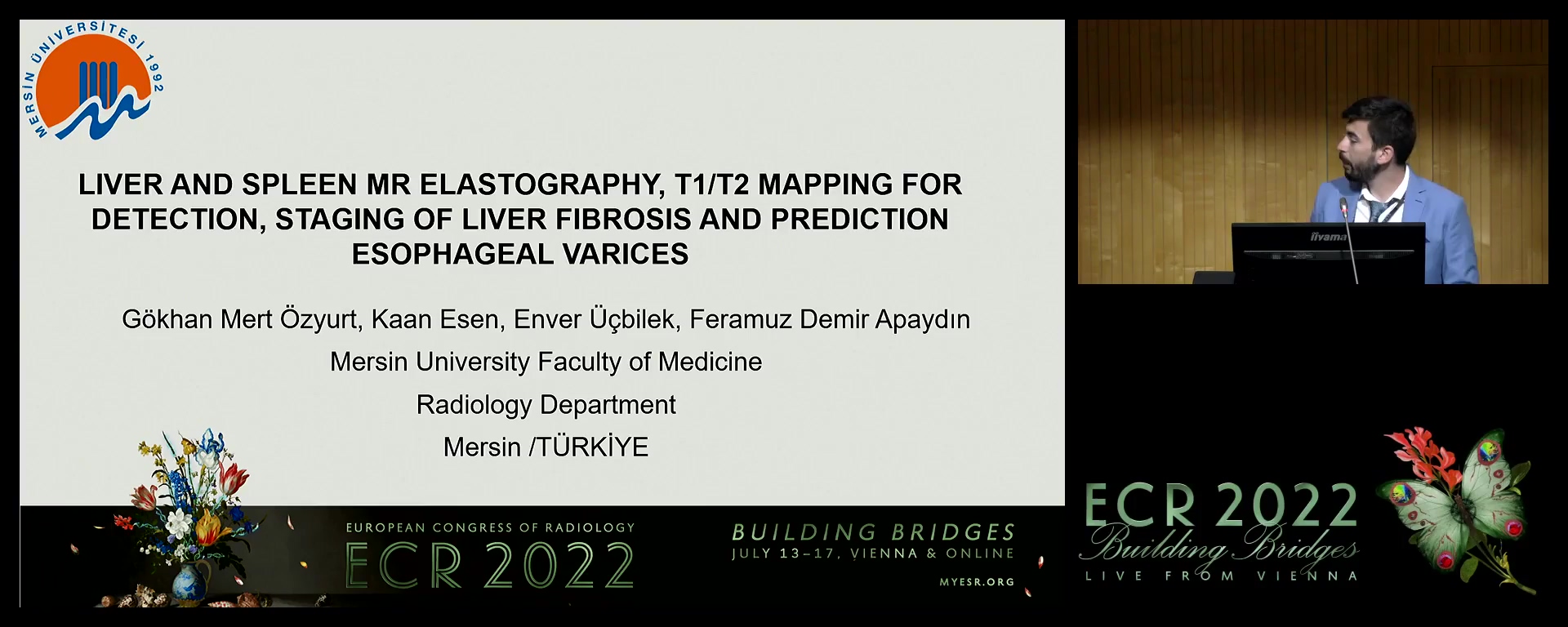 Liver and spleen MR elastography, T1/T2 mapping for detection-staging of liver fibrosis and prediction of oesophageal varices - Gökhan Mert Özyurt, Yenisehir mersin / TR