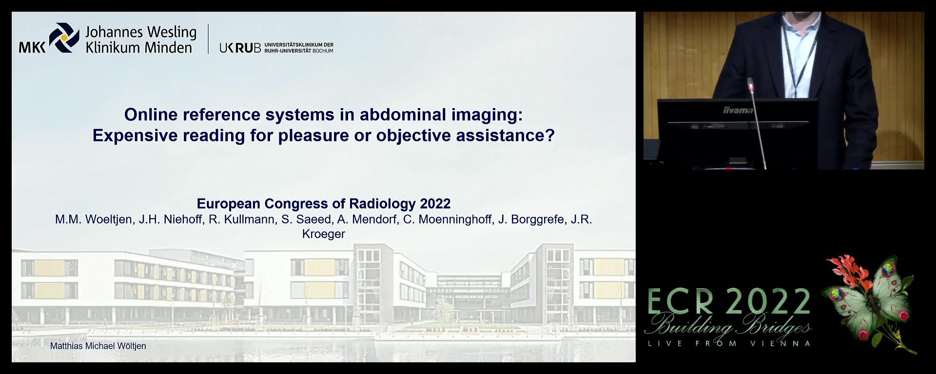 Effect of an online reference system on the diagnosis of rare abdominal tumours - Matthias Woeltjen, Minden / DE