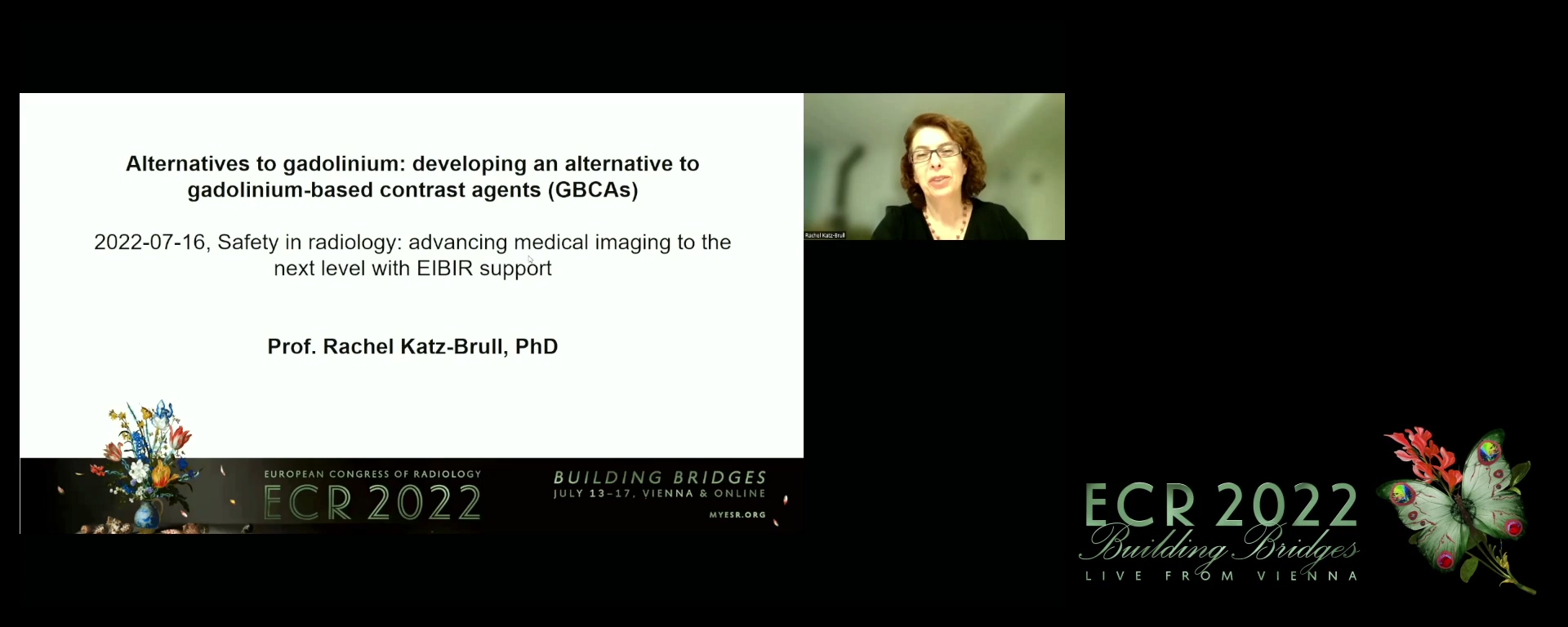 Alternatives to gadolinium: developing an alternative to gadolinium-based contrast agents (GBCAs) - Rachel Katz-Brull, Jerusalem / IL