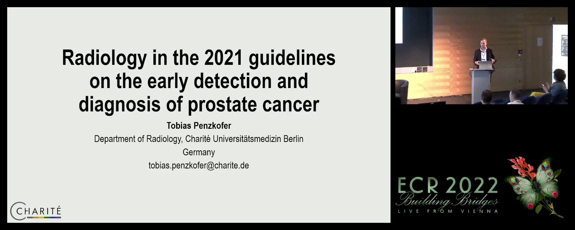 Radiology in the 2021 guidelines on the early detection and diagnosis of prostate cancer - Tobias Penzkofer, Berlin / DE
