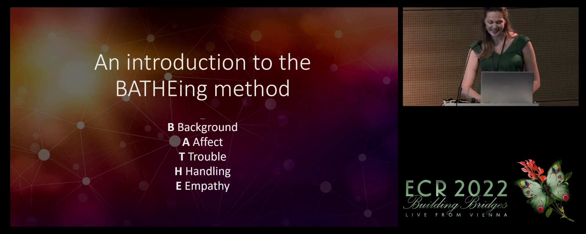 An introduction to the BATHEing method - Caroline Justich, Vienna / AT