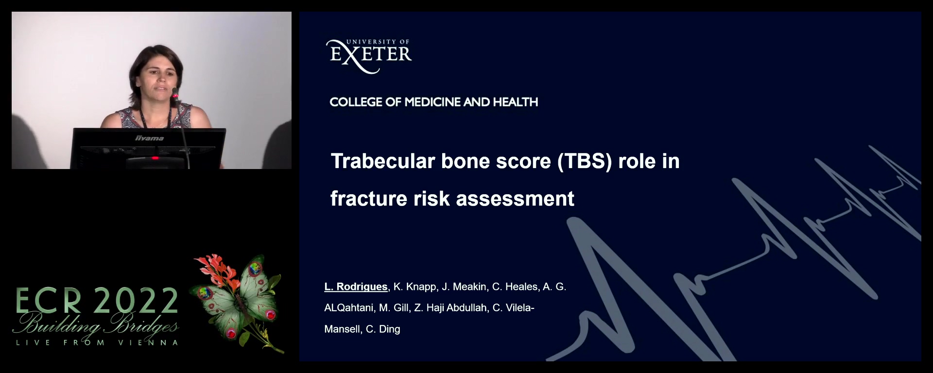 Trabecular bone score (TBS) role in fracture risk assessment - Liliana Rodrigues, Exeter / UK
