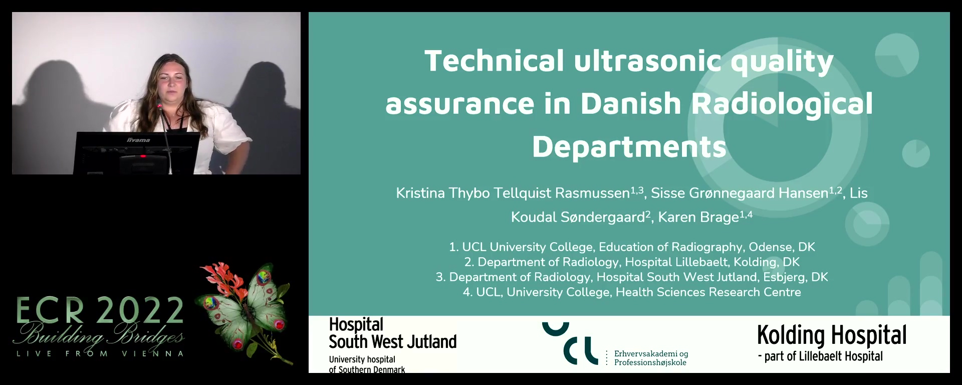 Technical ultrasonic quality assurance in Danish radiological departments - Kristina Rasmussen, Børkop / DK