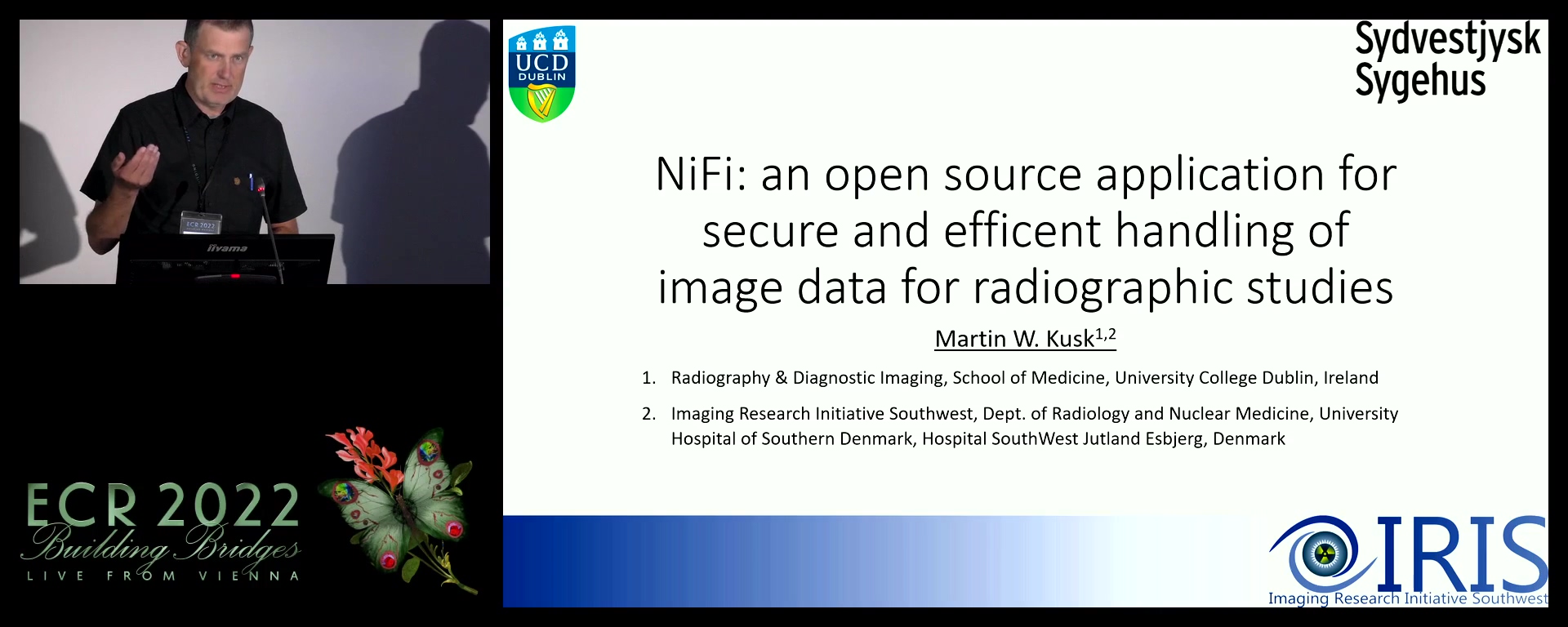 NiFi: an open source application for secure and efficent handling of image data for radiographic studies - Martin Kusk, Esbjerg / DK
